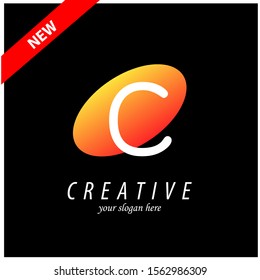 Letter C logo icon design template elements 