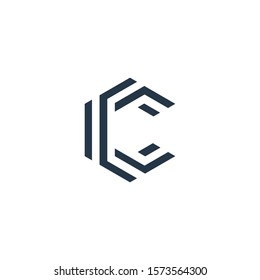 Letter C logo icon design template elements