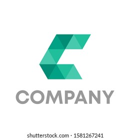 letter c logo icon design template sign
