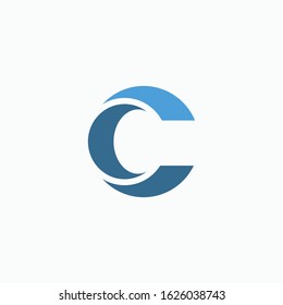 Letter C logo icon design template elements