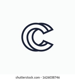 Letter C logo icon design template elements