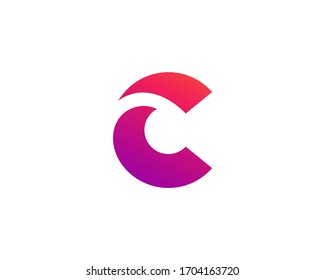 Letter C logo icon design template elements