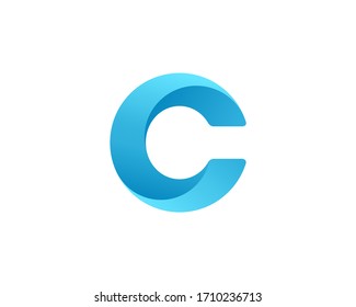 Letter C logo icon design template elements