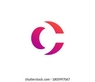 Letter C logo icon design template elements