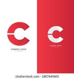 Letter C logo icon design template 
