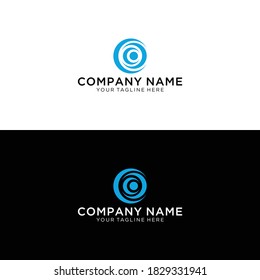 Letter C logo icon design template elements