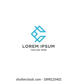 Logo-Symbol-Design-Vorlage für Buchstaben C