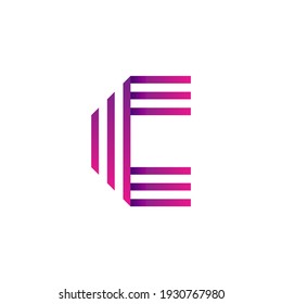 Letter c logo icon design template elements.