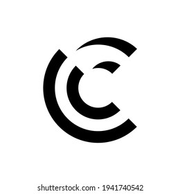 Letter C logo. Icon design. Template elements - vector sign