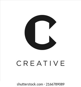 Letter C logo icon design template elements