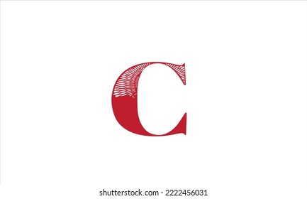 Letter C logo icon design template elements. Vector color sign.