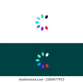 Letter C logo icon design template elements. Vector color sign.