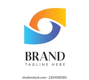 Elementos de la plantilla de diseño de iconos del logotipo de la letra C. Usable para marca y logotipos de negocios.
