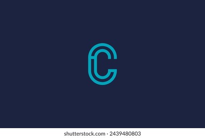 letra c logo icono diseño vector diseño plantilla inspiración