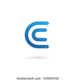 Letter C logo icon design template elements 