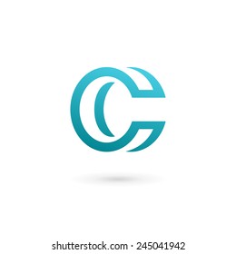 Letter C logo icon design template elements 