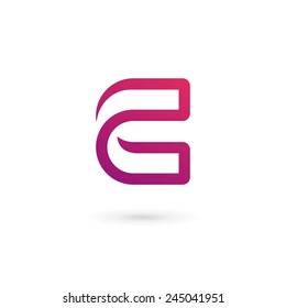 Letter C logo icon design template elements 