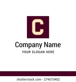 Letter c logo icon design | alphabet letter | Stylish Colorful typographic template elements | shiny icon template | corporate identity