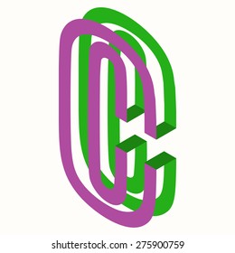 Letter C Logo Icon Design Template Tlement, Vector Illustration