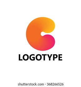 Letter C logo icon design template elements
