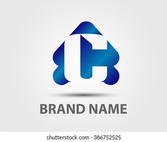 Letter c logo icon design template elements
