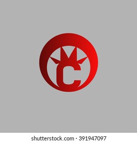 Letter c logo icon design template elements
