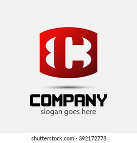 Letter C logo icon design template elements
