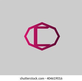 Letter c logo icon design template elements
