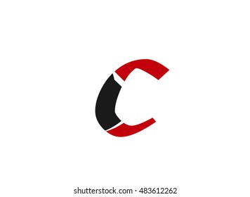 Letter c logo icon design template elements
