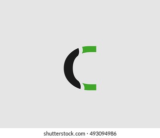 Letter C logo icon design template elements