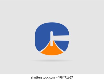 Letter C logo icon design template elements
