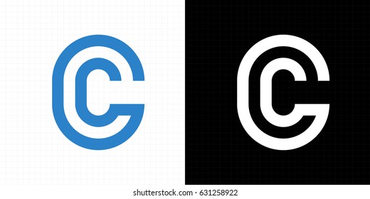 Letter C logo icon design template elements