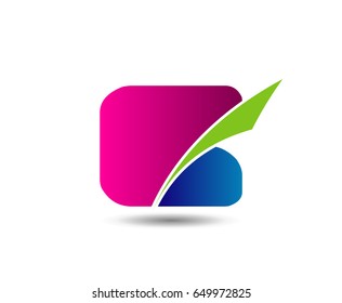 Letter C logo icon design template elements
