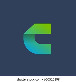 Letter C logo icon design template elements