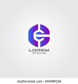 Letter C logo icon design template elements