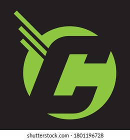 Letter C logo icon flat and vector design template