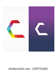 Letter C logo icon modern logo abstrack C icon. C business logo simple logo and modern icon