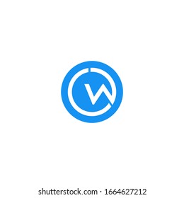 letter C logo icon simple