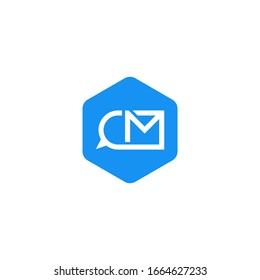 letter C logo icon simple