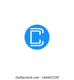 icono del logotipo C simple