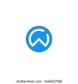 icono del logotipo C simple
