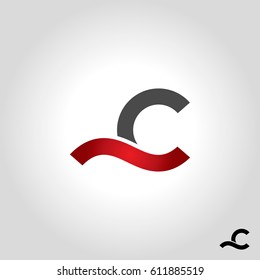 letter c logo, icon and symbol vector illustration