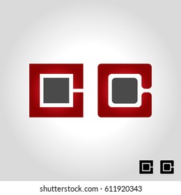 letter c logo, icon and symbol vector illustration