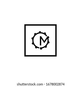 letter C logo icon template