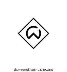 letter C logo icon template