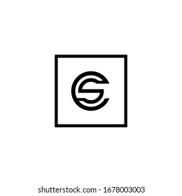 letter C logo icon template