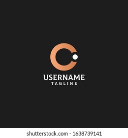 Letter C Logo Icon Vector