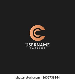 Letter C Logo Icon Vector
