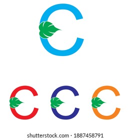 Letter C logo icon vector template for your business. Initial logo design, geometric logo. Creative Modern Monogram alphabet. Company Logo Idea with tagline space.