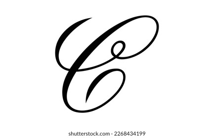 Letter C Logo Icon Vector Design. Creative simple elegant logo design Vector illustration